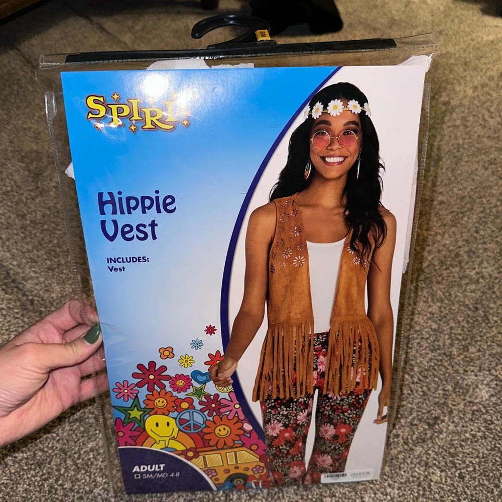 Hippie Vest size small to medium SPIRIT store